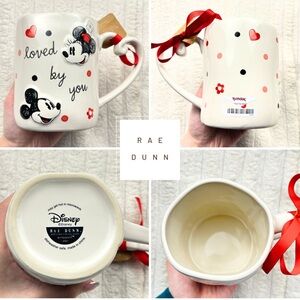 Rae Dunn Disney Mickey Minnie Mouse Mug